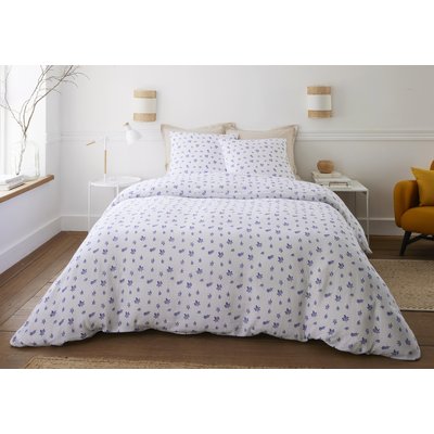 Housse couette 240X220cm avec taie(s) oreiller en gaze de coton, Louca BATON ROUGE