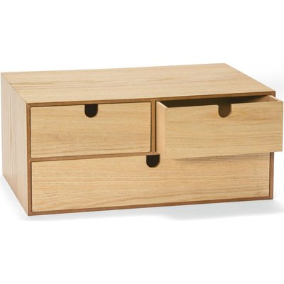 Organisateur de bureau bois naturel finition élégante RECOLLECTION