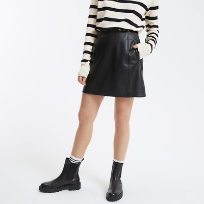 Mini-jupe en simili LA REDOUTE COLLECTIONS