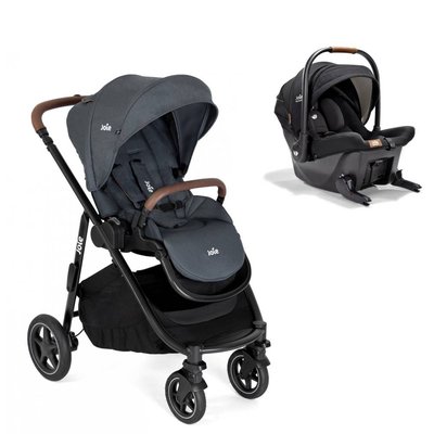 Poussette duo Versatrax Moonlight + siège auto Sprint Eclipse JOIE