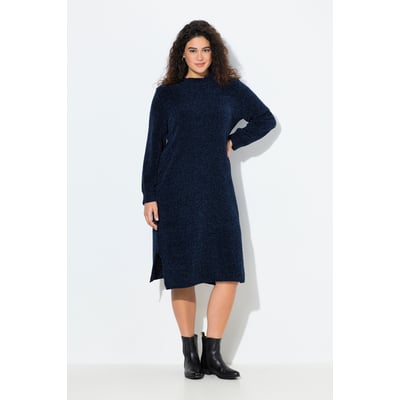 Robe midi en fil chenille à large ULLA POPKEN