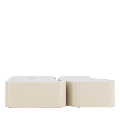 Table basse organique en bois 92x70cm - NORDLAND VENTURE HOME