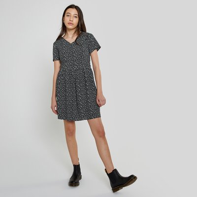 Floral Cutout Back Dress LA REDOUTE COLLECTIONS