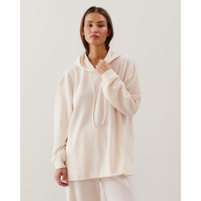 Sweatshirt en maille côtelée beige COMFYLIZ UNDIZ