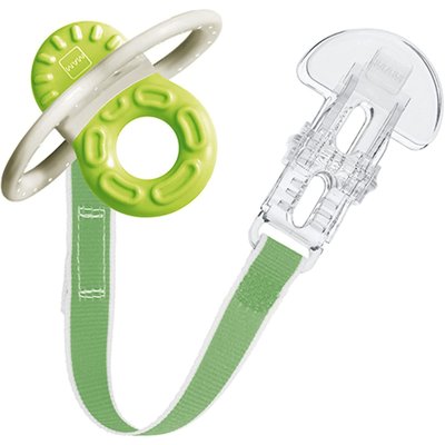 Mini anneau de dentition avec attache MAM