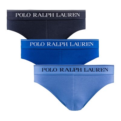 Set van 3 effen slips POLO RALPH LAUREN