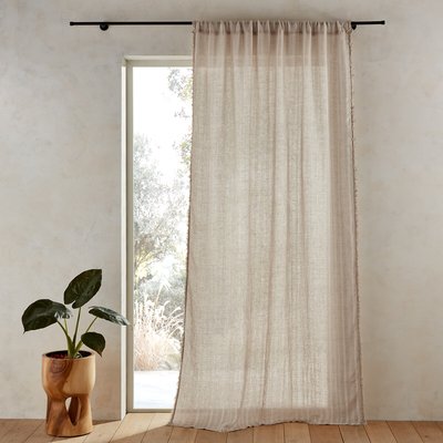 Voilage en lin et viscose, Plumaka AM.PM