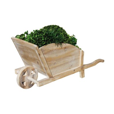 Jardinière brouette en bois AUBRY GASPARD