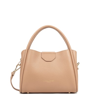 Sac à main en cuir grainé avec bandoulière LANCASTER