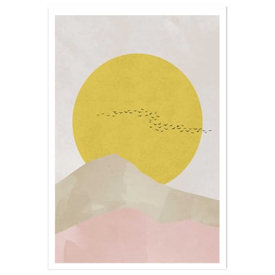 Affiche Envolée au soleil HEXOA