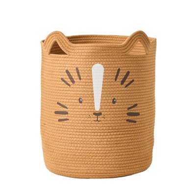Panier de rangement XL en corde de coton Tigre VERTBAUDET