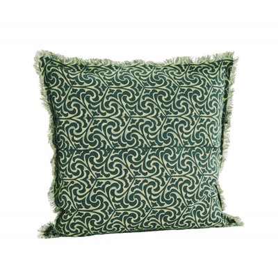 Housse de coussin coton imprimé MADAM STOLTZ