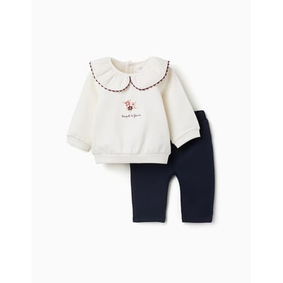 Ensemble sweat et pantalon de jogging en coton peigné ZIPPY