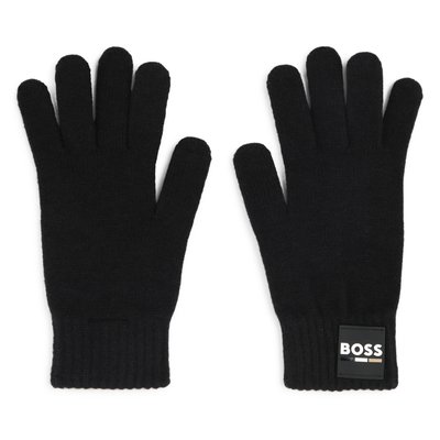 Gants unis en tricot BOSS KIDSWEAR