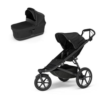 Pack poussette duo Urban Glide 3 + nacelle Urban Glide THULE