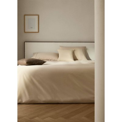 Housse de couette percale de coton 500 fils lit 135/140 cm MANGO HOME