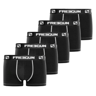 Lot de 5 Boxers microfibre FREEGUN