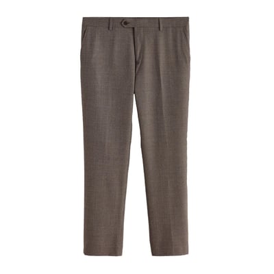 Pantalon de costume slim laine pied-de-poule signature NEXT