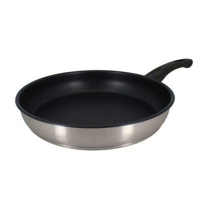 Poêle first en acier inoxydable 24cm - compatible induction MENASTYL