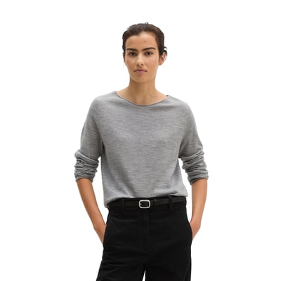 Pull en maille slim en laine mérinos douce MARC O'POLO