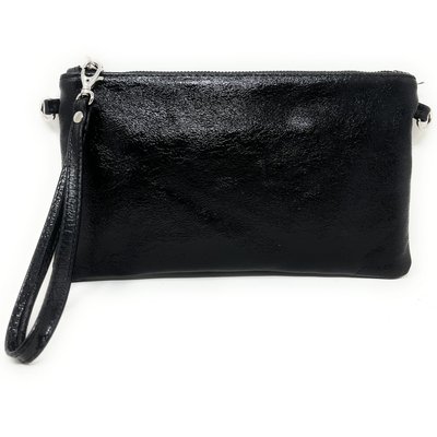 Pochette en cuir grainé irisé MELUSINE OH MY BAG