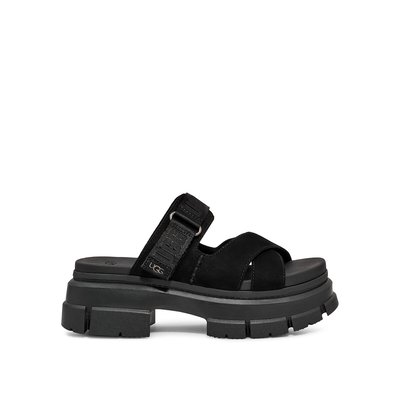 W Ashton Slide Mules in Leather UGG