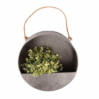 Jardinière murale Zinc 30 cm ESSCHERT DESIGN