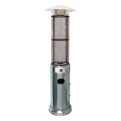 Aquecedor de exterior a gás Flamme Redonda Inox, Chama Vermelha CHAMA VERMELHA