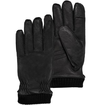 Gants tatciles, en cuir de chèvre, doublés imitation micro- imitation fourrure ISOTONER