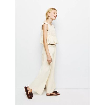 Pantalon coton lin MANGO KIDS