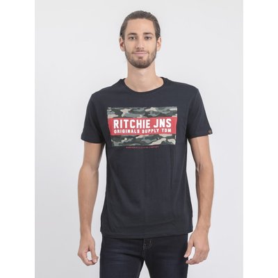 T-shirt Col Rond Pur Coton Jardin RITCHIE