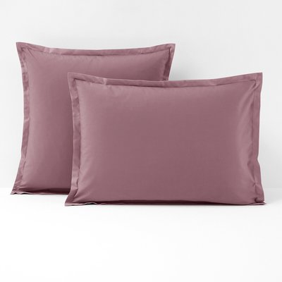 Scenario 100% Cotton Percale 200 Thread Count Pillowcase LA REDOUTE INTERIEURS