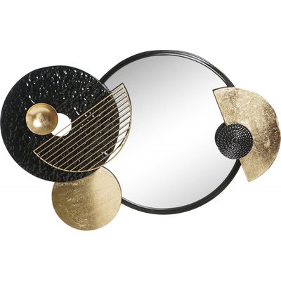 Miroir en métal, design géométrique RECOLLECTION
