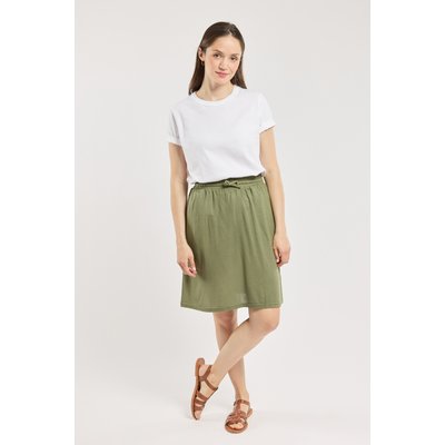 Jupe taille élastiquée en coton et modal ARMOR-LUX