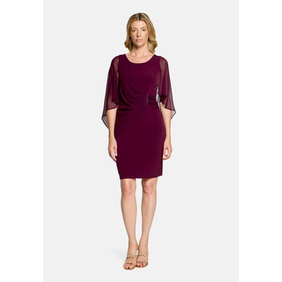 Robe de cocktail à fronce VERA MONT