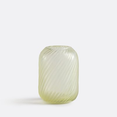 Vase en verre strié H13 cm, Azea LA REDOUTE INTERIEURS
