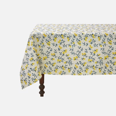 Nappe rectangulaire imprimée ZESTE DE CITRON COUCKE