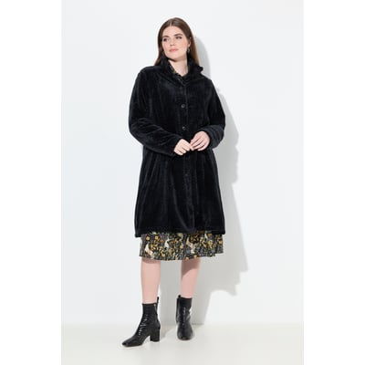 Veste moelleuse évasée à col montant ULLA POPKEN