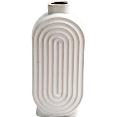 Vase en dolomite blanc JARDINDECO