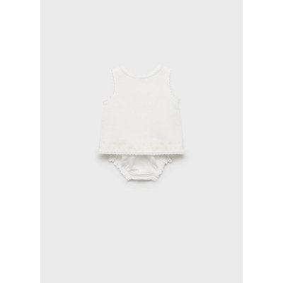 Robe détails brodés MANGO BABY