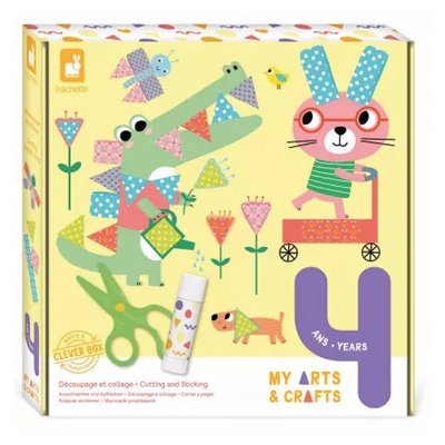 4 Ans - Decoupage Et Collage JANOD