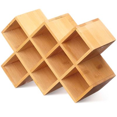Étagère à épices en bambou 7.5x24.5x17cm WADIGA