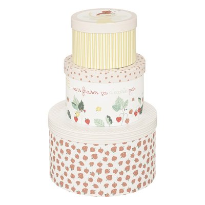 Lot de 3 boites carton Summer ATMOSPHERA