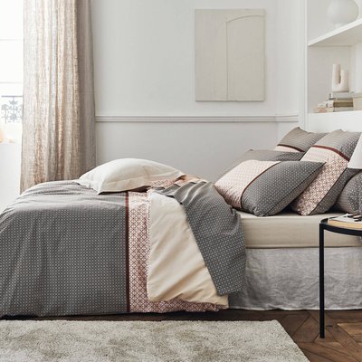 Housse de couette coton percale Gabin Epice TRADILINGE TRADILINGE