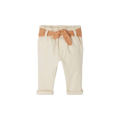 Pantalon paperbag avec ceinture VERTBAUDET