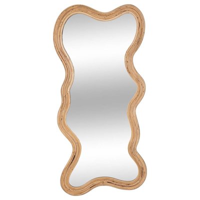 Miroir mural organique rotin 179x86cm MAGGIE ATMOSPHERA