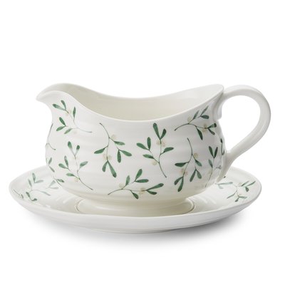 Mistletoe Gravy Boat & Stand SOPHIE CONRAN FOR PORTMEIRION