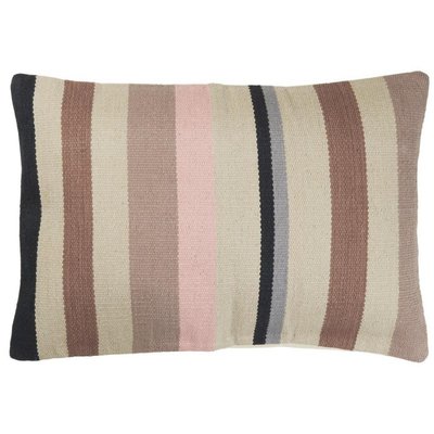 Housse de coussin toile rayures IB LAURSEN