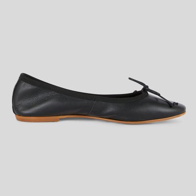 Ballerines en cuir MONOPRIX