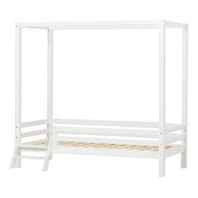 Lit baldaquin pin massif ECO DREAM HOPPEKIDS